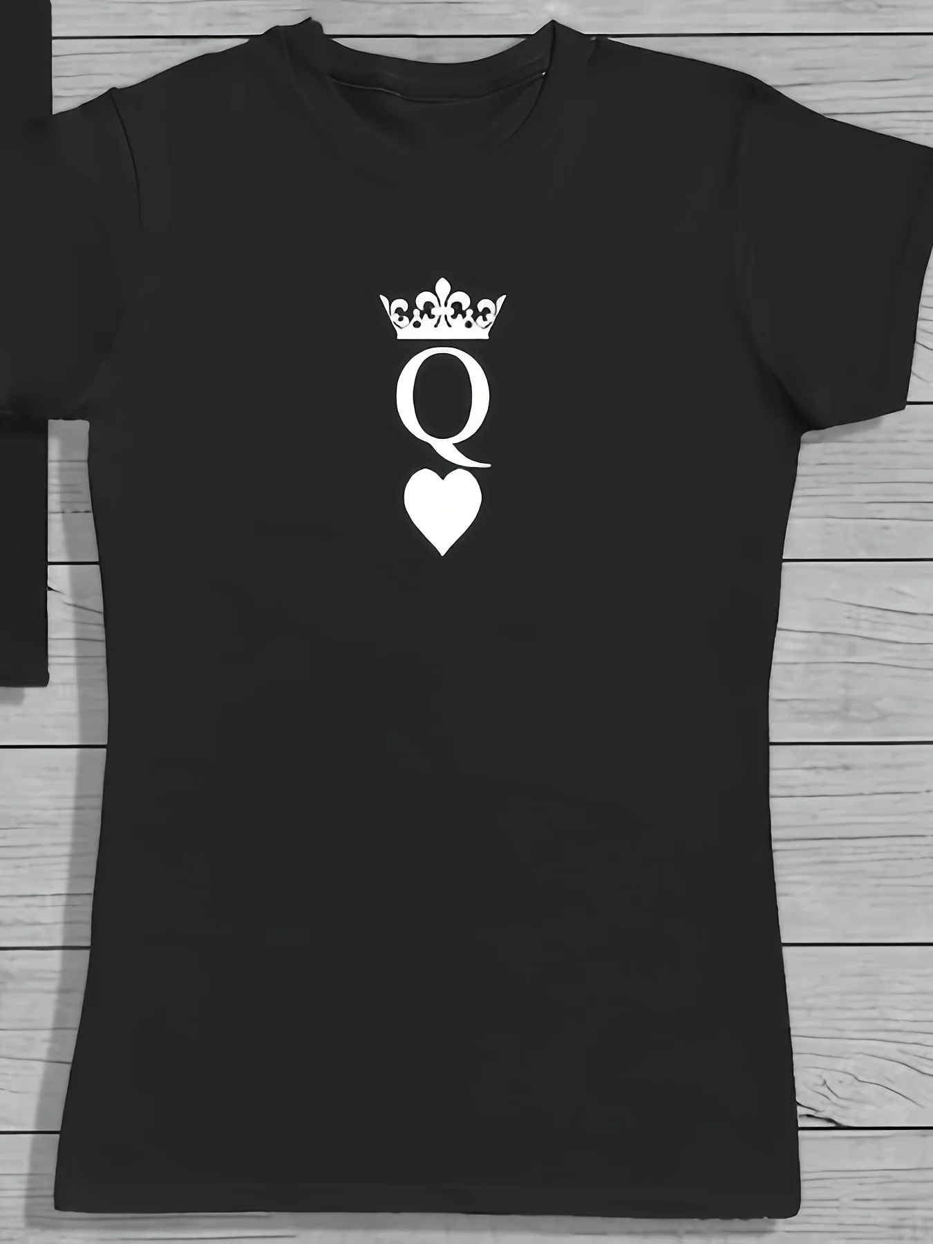 King Of Spades Queen Of Hearts Matching His And Hers Shirts Couple Matching Valentines Gifts Valentines Day Gifts for Parents - Image 2