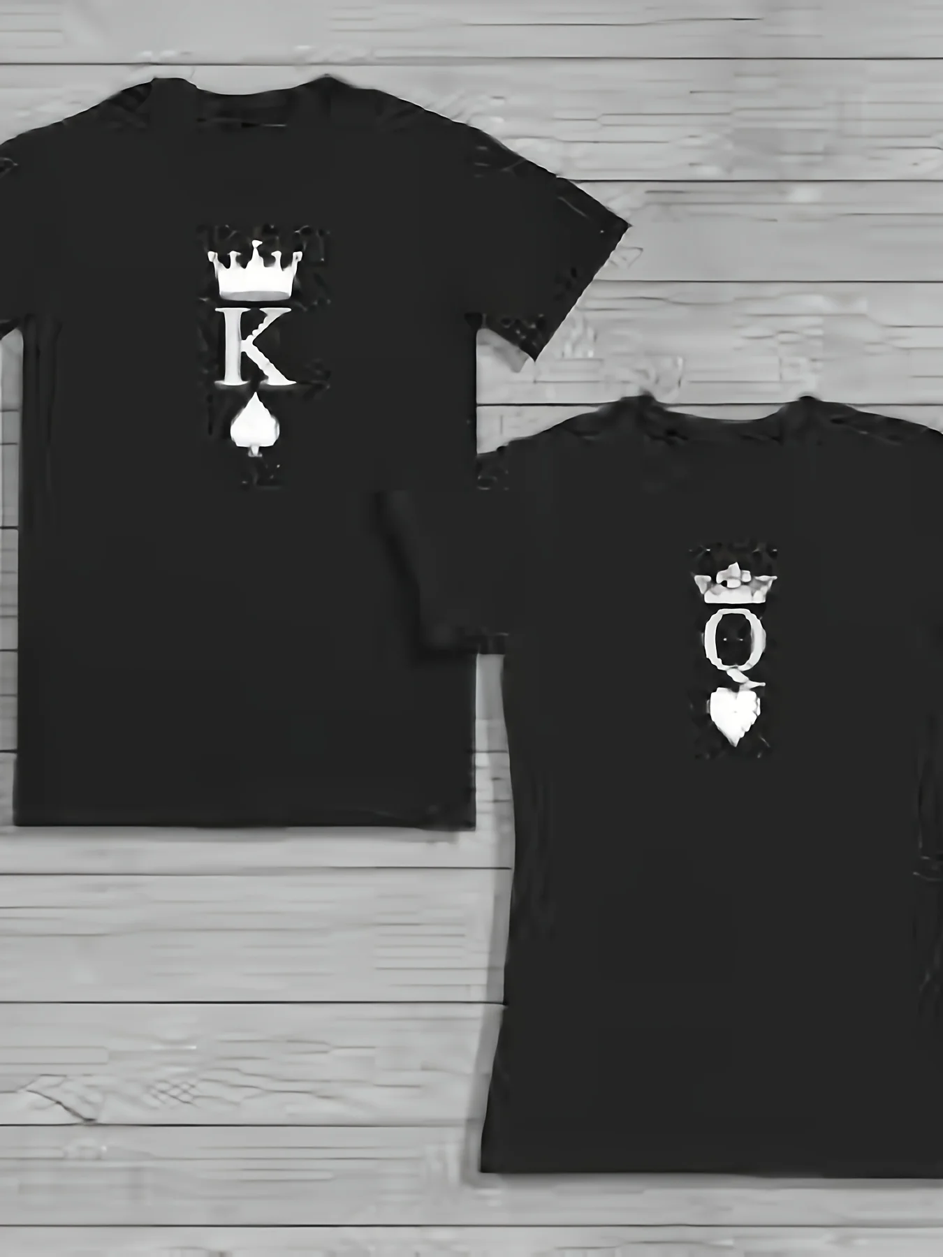 King Of Spades Queen Of Hearts Matching His And Hers Shirts Couple Matching Valentines Gifts Valentines Day Gifts for Parents